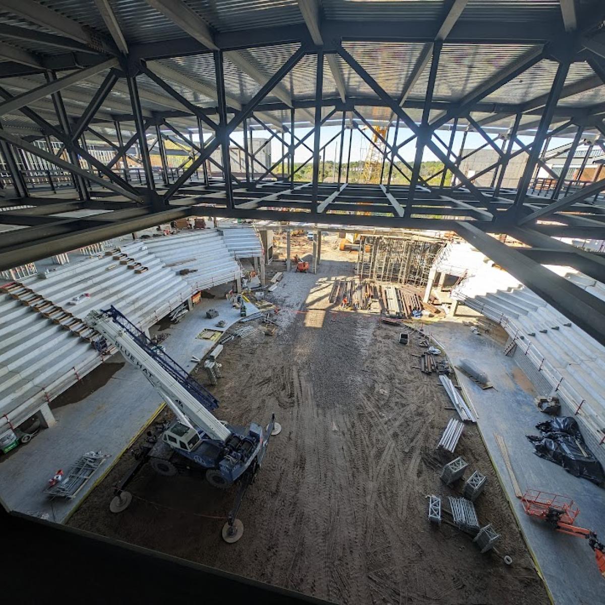 Photo tour: Where Athens' new cornerstone arena stands today